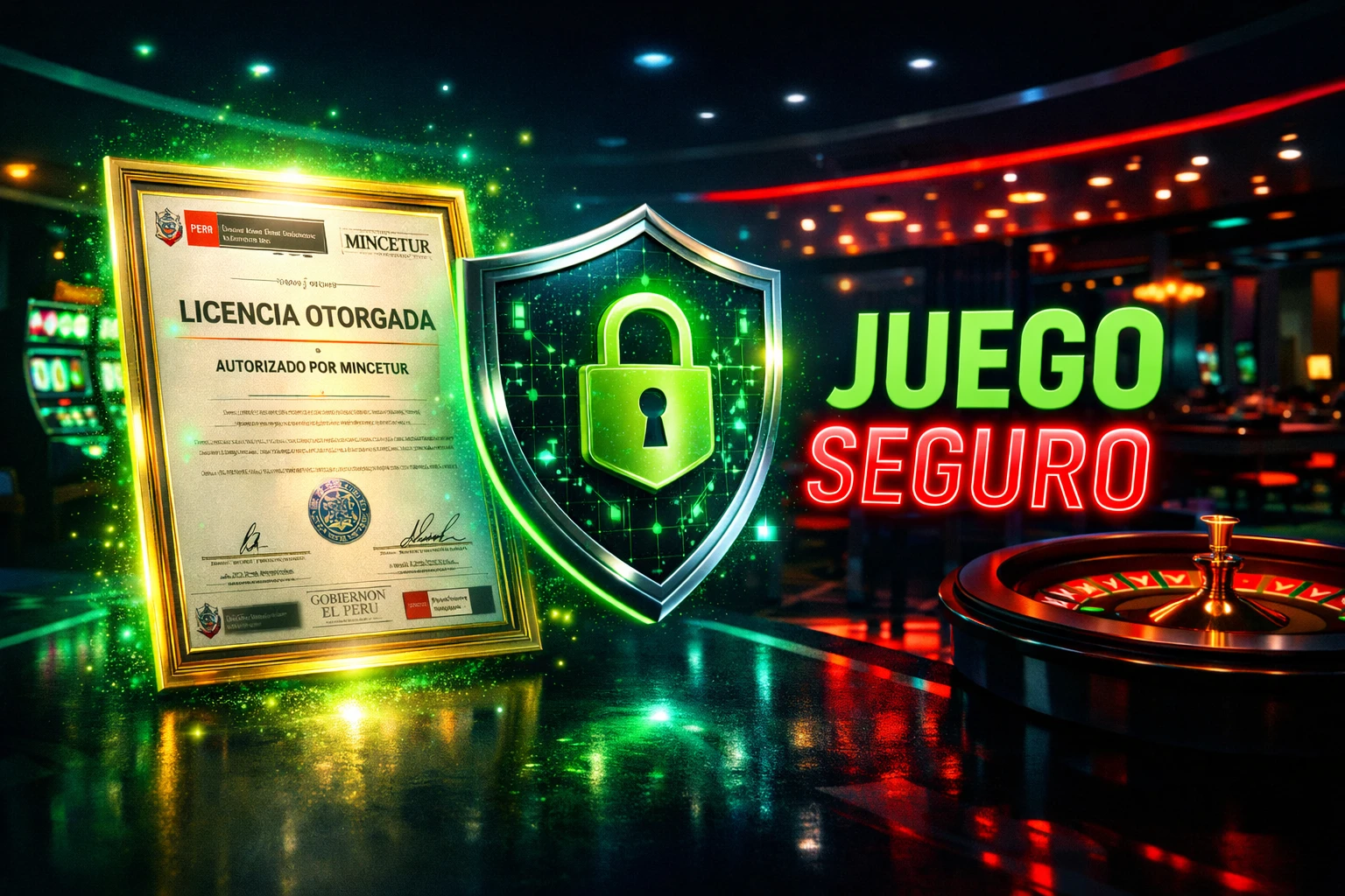 GanaExpress Perú - Licencia oficial MINCETUR y plataforma de juego seguro