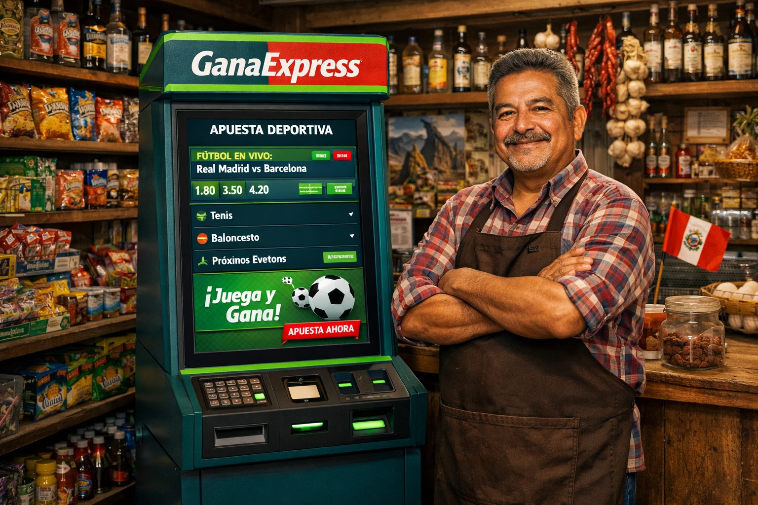 GanaExpress - Programa de agentes SocioExpress y Punto G en bodegas de Perú